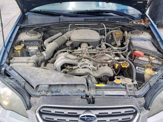 4S4BP61C757392615 - 2005 SUBARU LEGACY OUT BLUE photo 7