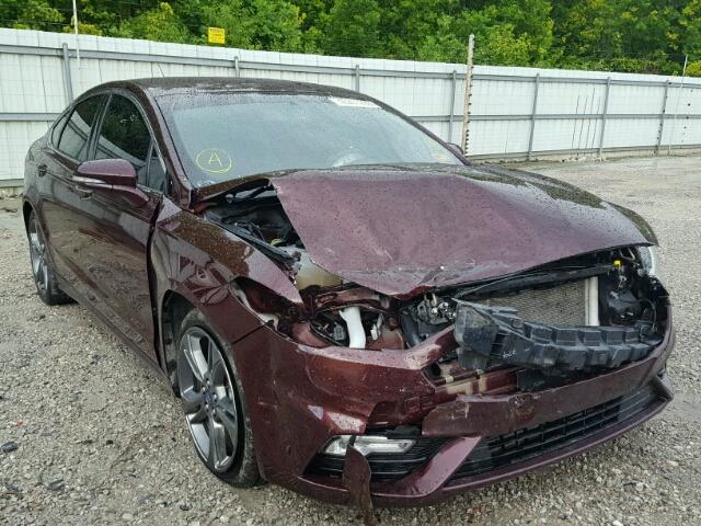 3FA6P0VP9HR170404 - 2017 FORD FUSION SPO PURPLE photo 1