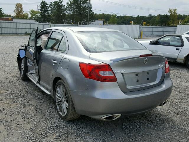 JS2RF9A66B6110439 - 2011 SUZUKI KIZASHI SP GRAY photo 3