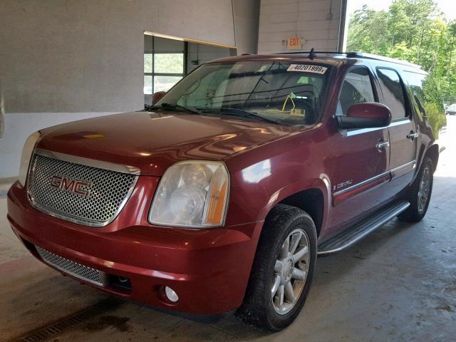 1GKFK66887J367550 - 2007 GMC YUKON XL D BURGUNDY photo 2