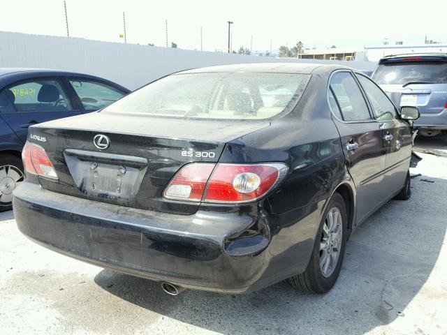 JTHBF30G020037685 - 2002 LEXUS ES 300 BLACK photo 4