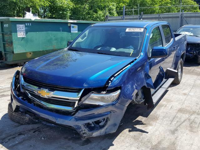 1GCGSBEN3K1282995 - 2019 CHEVROLET COLORADO BLUE photo 2