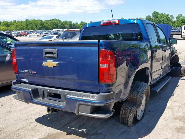 1GCGSBEN3K1282995 - 2019 CHEVROLET COLORADO BLUE photo 4