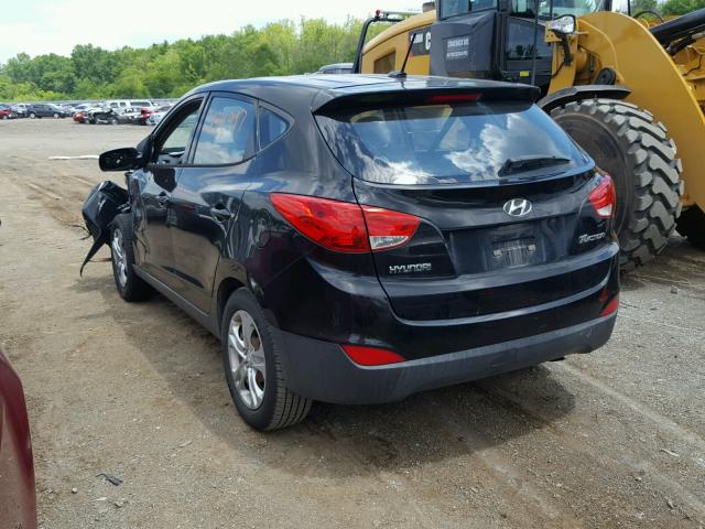 KM8JT3AB3BU247159 - 2011 HYUNDAI TUCSON GL BLACK photo 3