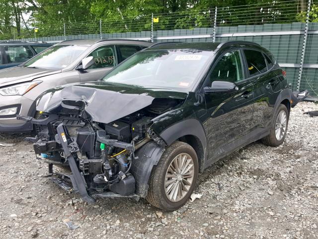 KM8K2CAA8KU208212 - 2019 HYUNDAI KONA SEL BLACK photo 2