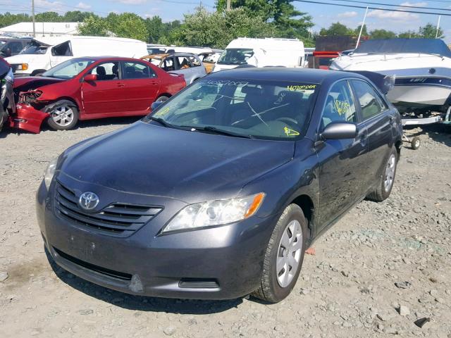 4T1BE46K87U723751 - 2007 TOYOTA CAMRY NEW GRAY photo 2