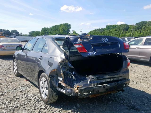 4T1BE46K87U723751 - 2007 TOYOTA CAMRY NEW GRAY photo 3