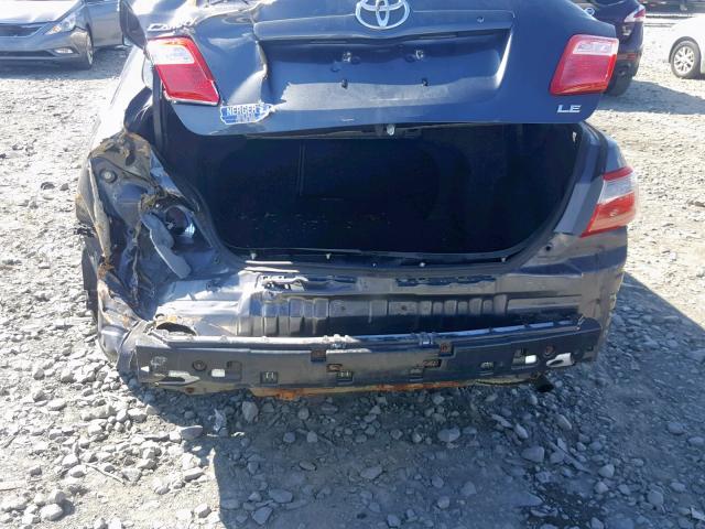 4T1BE46K87U723751 - 2007 TOYOTA CAMRY NEW GRAY photo 9