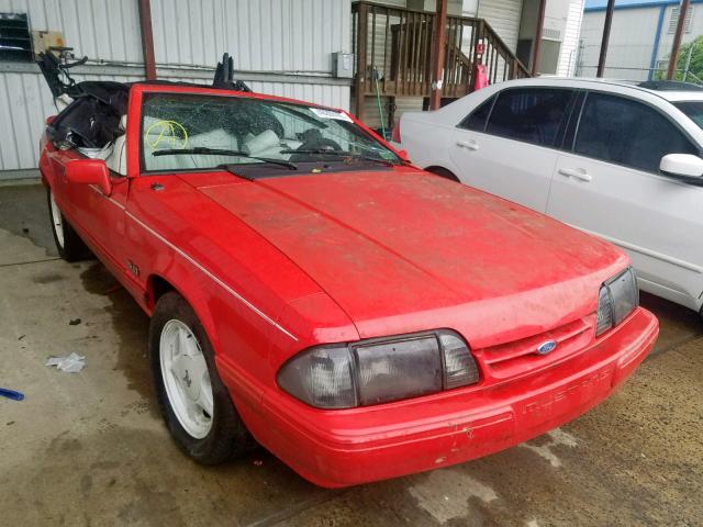 1FACP44E7NF175698 - 1992 FORD MUSTANG LX RED photo 1