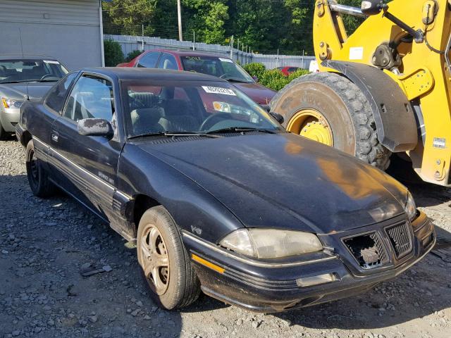 1G2NE15MXSM500188 - 1995 PONTIAC GRAND AM S BLACK photo 1