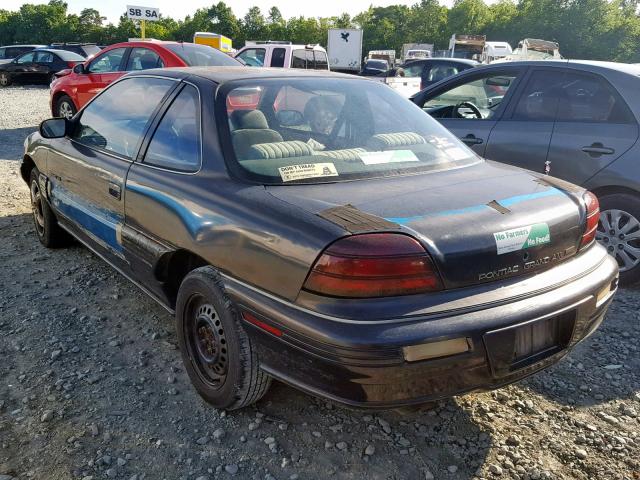 1G2NE15MXSM500188 - 1995 PONTIAC GRAND AM S BLACK photo 3