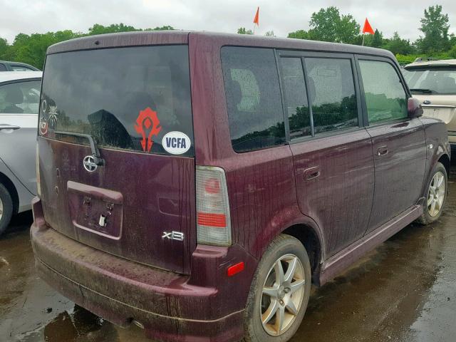 JTLKT324050205668 - 2005 TOYOTA SCION XB Күлгін фото 4