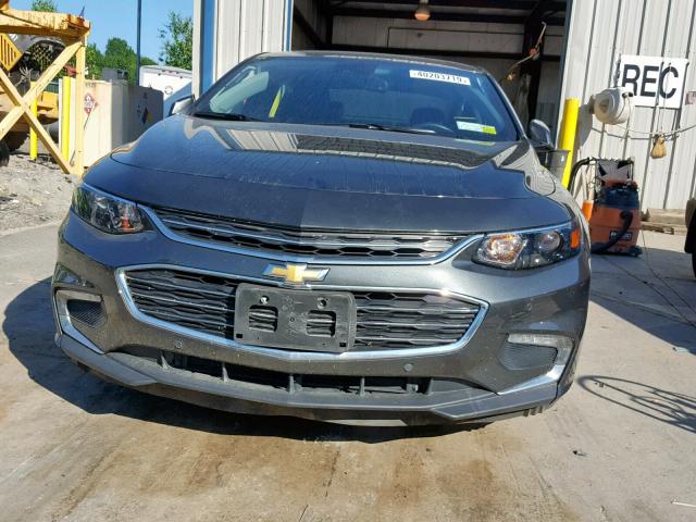 1G1ZJ5SU3GF322164 - 2016 CHEVROLET MALIBU HYB GRAY photo 9