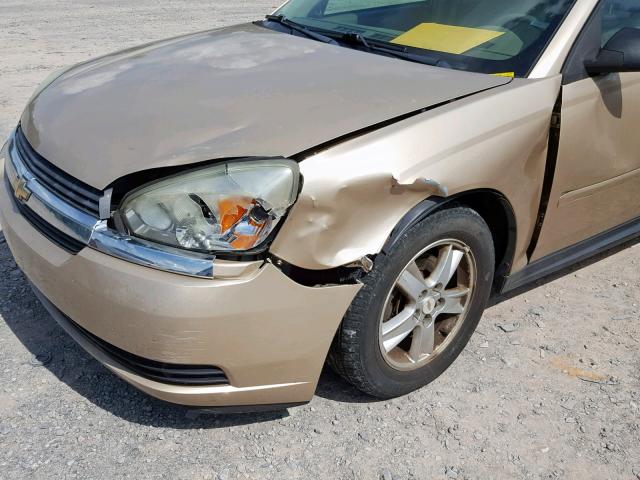 1G1ZT62824F170540 - 2004 CHEVROLET MALIBU MAX 米色 照片 9