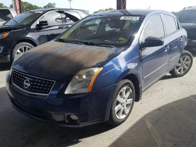 3N1AB61E59L651560 - 2009 NISSAN SENTRA 2.0 BLUE photo 2