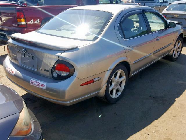 JN1CA31D41T628255 - 2001 NISSAN MAXIMA GXE GRAY photo 4