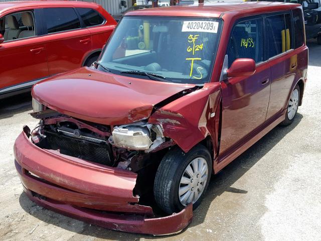 JTLKT334864122790 - 2006 TOYOTA SCION XB 红色 照片 2