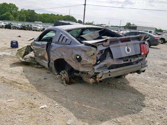 1ZVFT82H165153210 - 2006 FORD MUSTANG GT GRAY photo 3