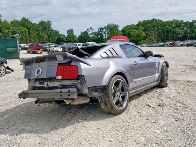 1ZVFT82H165153210 - 2006 FORD MUSTANG GT GRAY photo 4