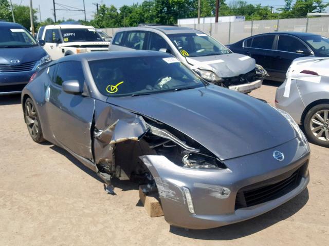 JN1AZ4EHXFM442420 - 2015 NISSAN 370Z BASE GRAY photo 1