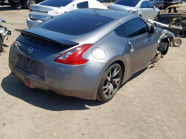 JN1AZ4EHXFM442420 - 2015 NISSAN 370Z BASE GRAY photo 4