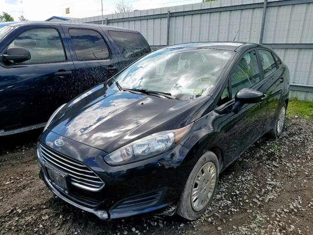 3FADP4AJ2EM153307 - 2014 FORD FIESTA S BLACK photo 2