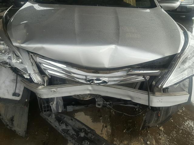 KMHFG4JG6DA240738 - 2013 HYUNDAI AZERA SILVER photo 7