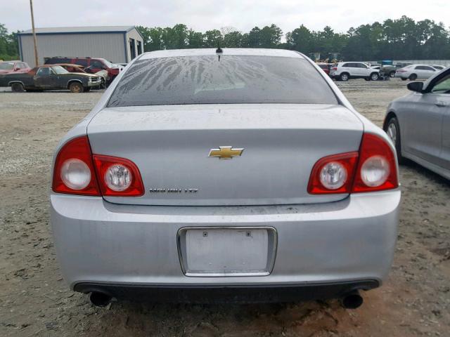 1G1ZE5E71BF288941 - 2011 CHEVROLET MALIBU LTZ 银色 照片 9
