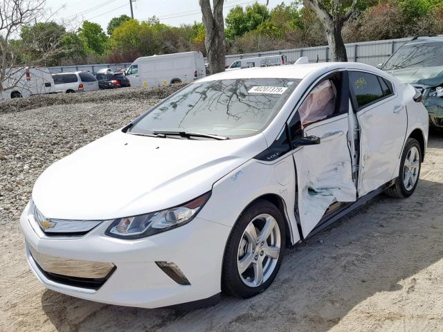 1G1RA6S5XHU205063 - 2017 CHEVROLET VOLT LT WHITE photo 2