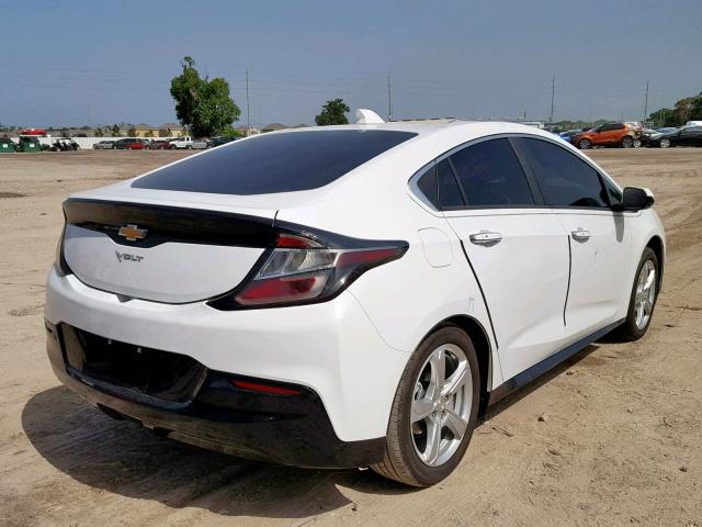 1G1RA6S5XHU205063 - 2017 CHEVROLET VOLT LT WHITE photo 4