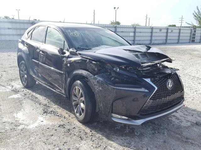 JTJYARBZ0G2049436 - 2016 LEXUS NX 200T BLACK photo 1