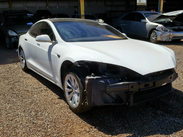 5YJSA1E11GF159635 - 2016 TESLA MODEL S أبيض صورة 1