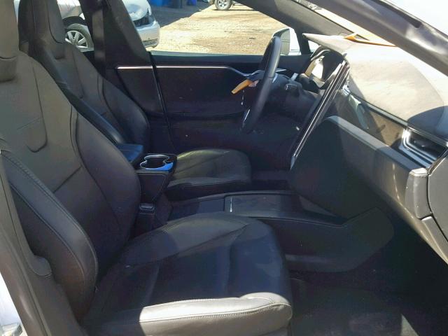 5YJSA1E11GF159635 - 2016 TESLA MODEL S أبيض صورة 5