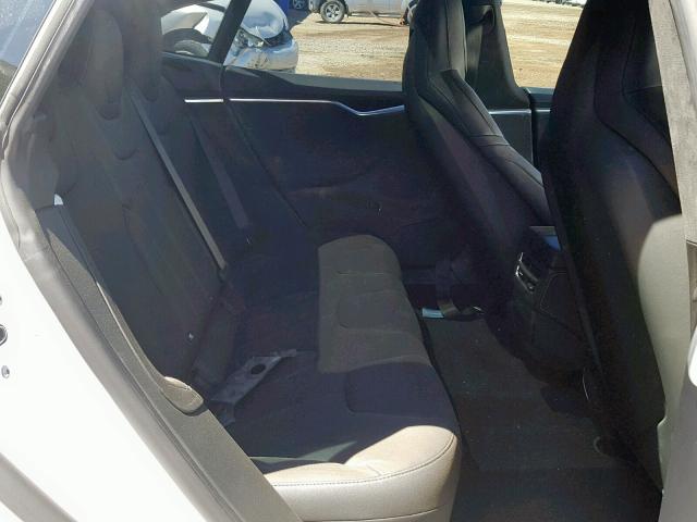 5YJSA1E11GF159635 - 2016 TESLA MODEL S أبيض صورة 6