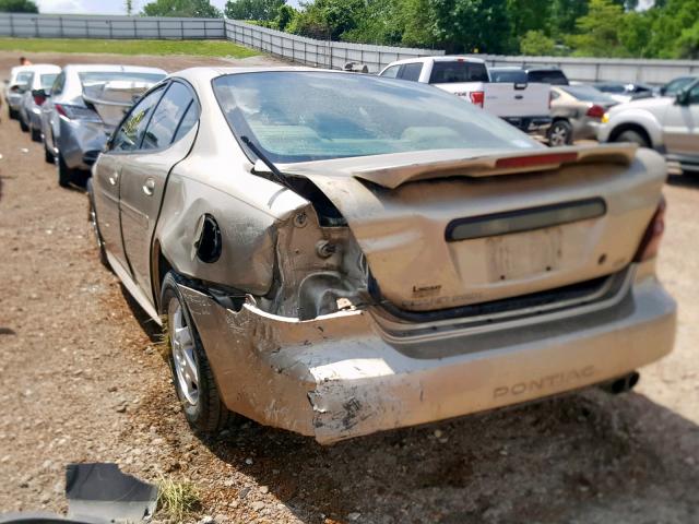 2G2WP522441298455 - 2004 PONTIAC GRAND PRIX GOLD photo 3