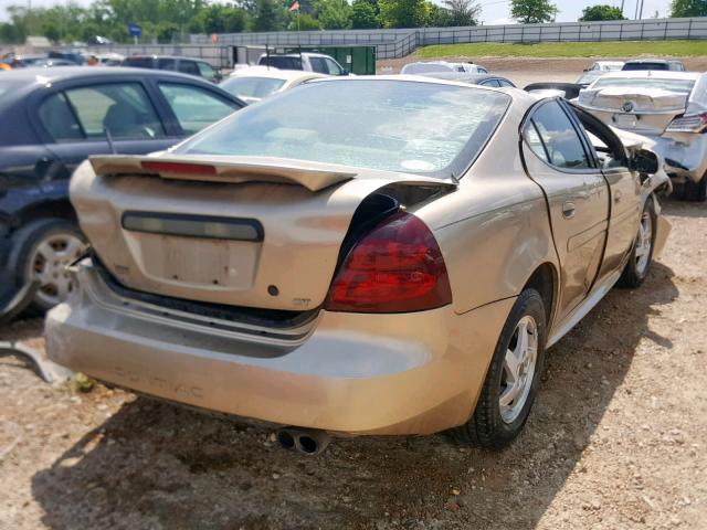 2G2WP522441298455 - 2004 PONTIAC GRAND PRIX GOLD photo 4