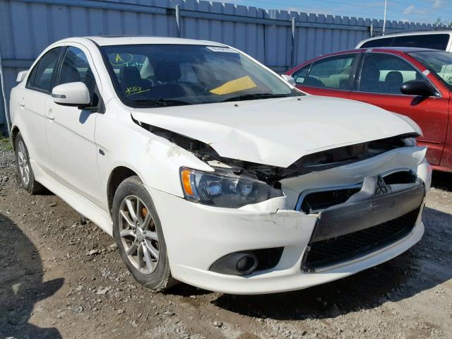 JA32U2FU9FU601376 - 2015 MITSUBISHI LANCER ES WHITE photo 1