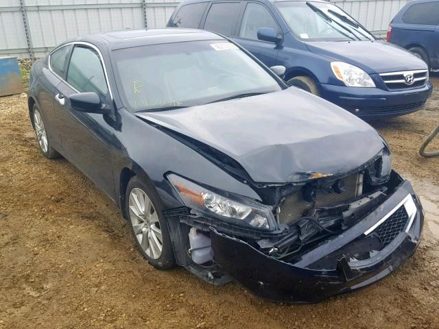 1HGCS22818A802263 - 2008 HONDA ACCORD EXL BLACK photo 1