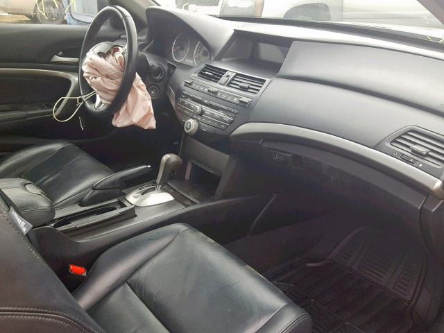 1HGCS22818A802263 - 2008 HONDA ACCORD EXL BLACK photo 5