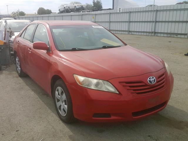4T1BE46K17U185331 - 2007 TOYOTA CAMRY NEW RED photo 1