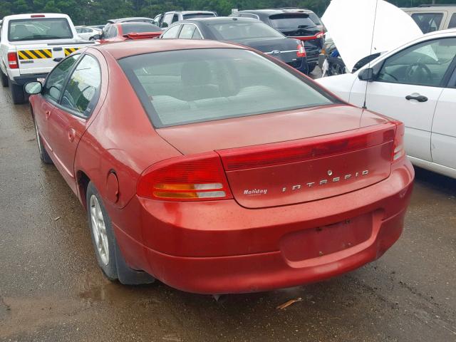 2B3HD46R81H683276 - 2001 DODGE INTREPID S 红色 照片 3