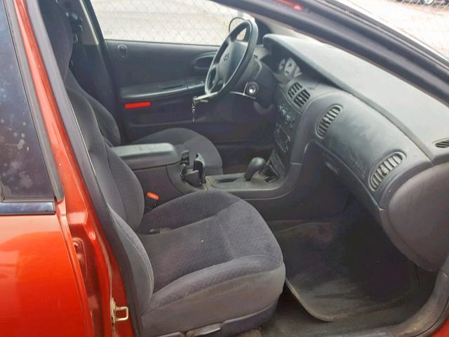 2B3HD46R81H683276 - 2001 DODGE INTREPID S 红色 照片 5
