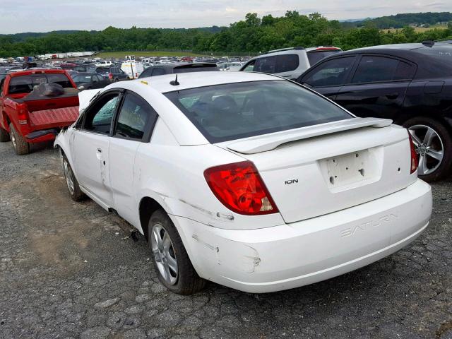 1G8AN15F67Z126209 - 2007 SATURN ION LEVEL WHITE photo 3