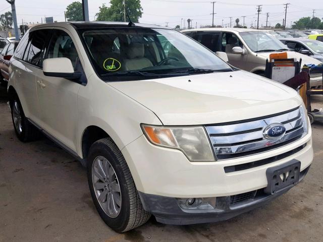 2FMDK38C08BB11035 - 2008 FORD EDGE SEL CREAM photo 1