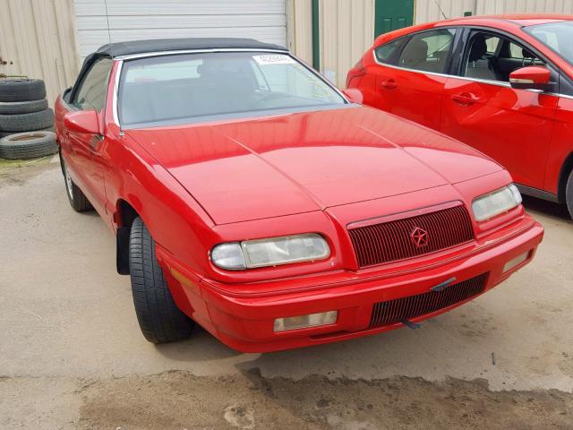 1C3EU4536SF629397 - 1995 CHRYSLER LEBARON GT RED photo 1