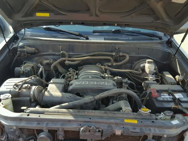 5TDZT38A16S265822 - 2006 TOYOTA SEQUOIA LI GRAY photo 7