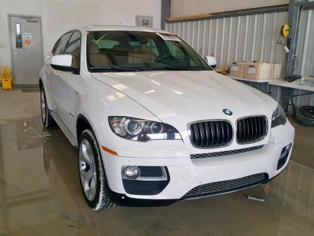 5UXFG2C58E0C45422 - 2014 BMW X6 XDRIVE3 WHITE photo 1