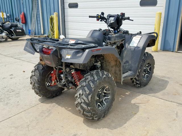 1HFTE46G1J4300494 - 2018 HONDA TRX500 FA GRAY photo 4