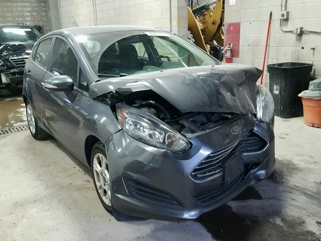 3FADP4EJ6FM138501 - 2015 FORD FIESTA SE GRAY photo 1