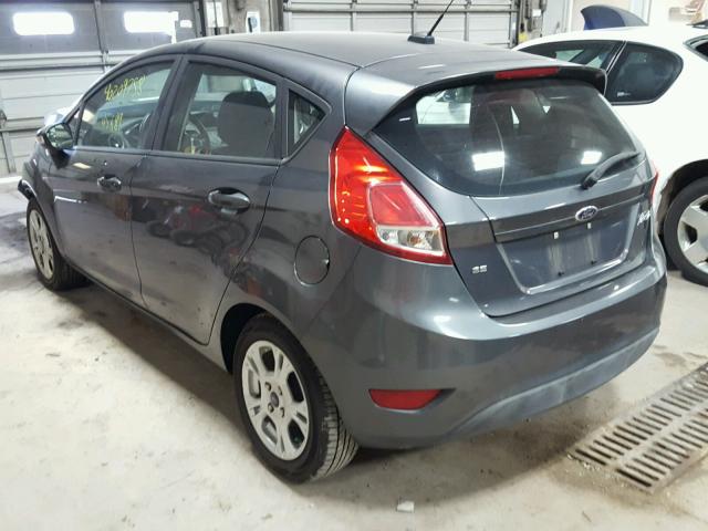 3FADP4EJ6FM138501 - 2015 FORD FIESTA SE GRAY photo 3